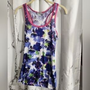 dELiA's Floral Tank Top